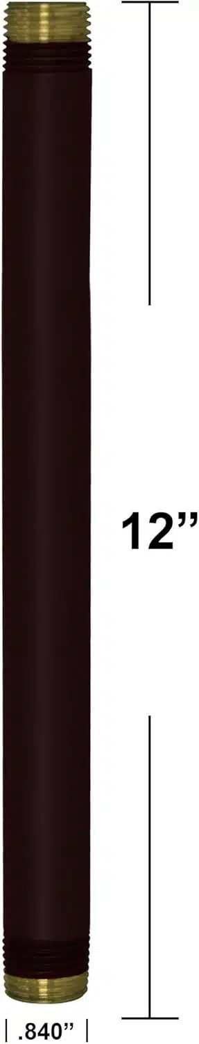 ½” x 12" IPS Brass Pipe Nipple - Image 4