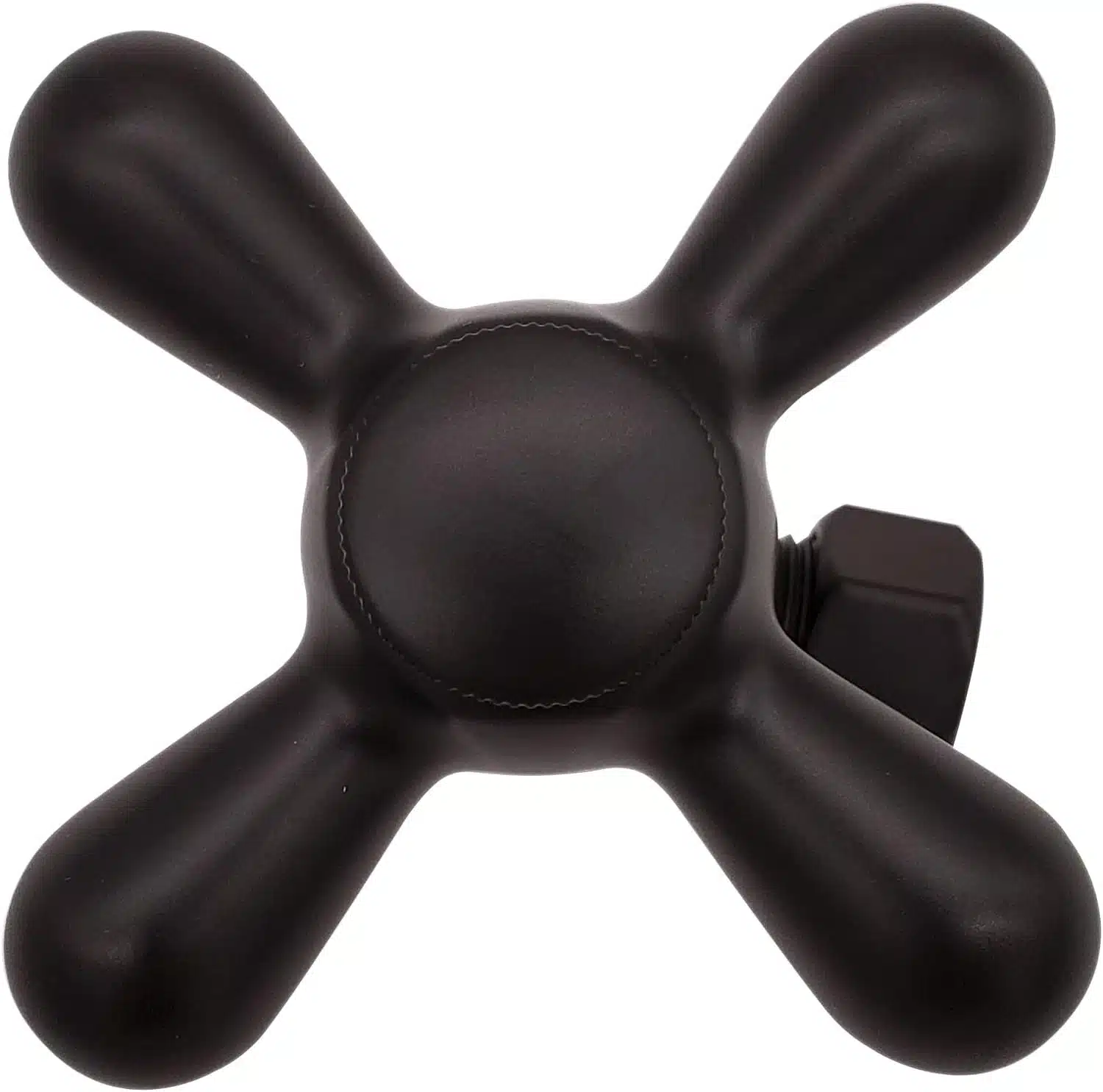 1/4-Turn Cross Handle Angle Stop Shut Off Valve, 1/2" IPS x 3/8" OD - Image 3