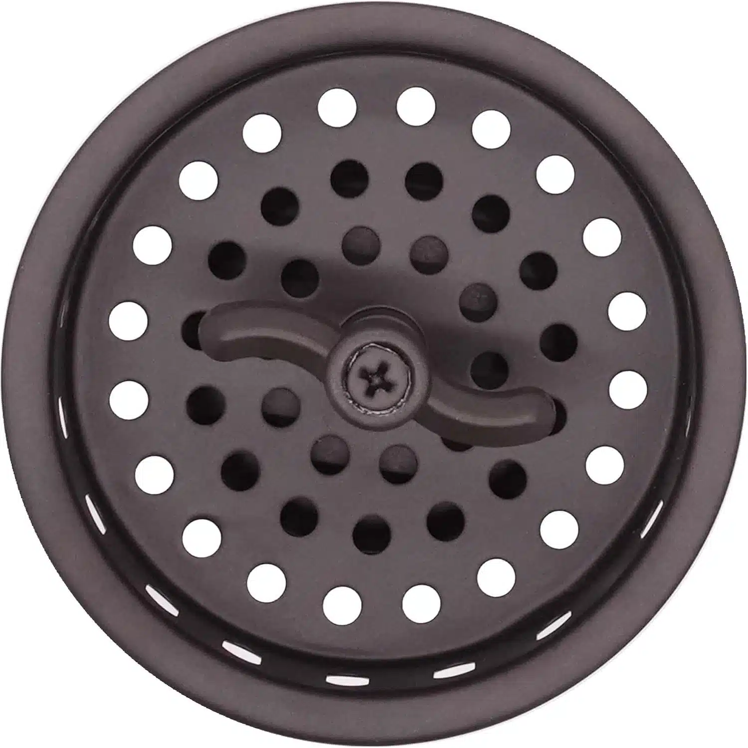3-1/2" Wing Nut Twist Style Large Kitchen Sink Basket Strainer - Image 6