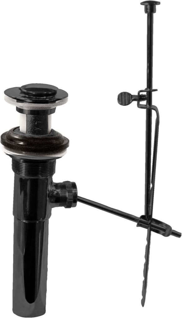 PopUp Lavatory Drain with Overflow HolesExposed Westbrass