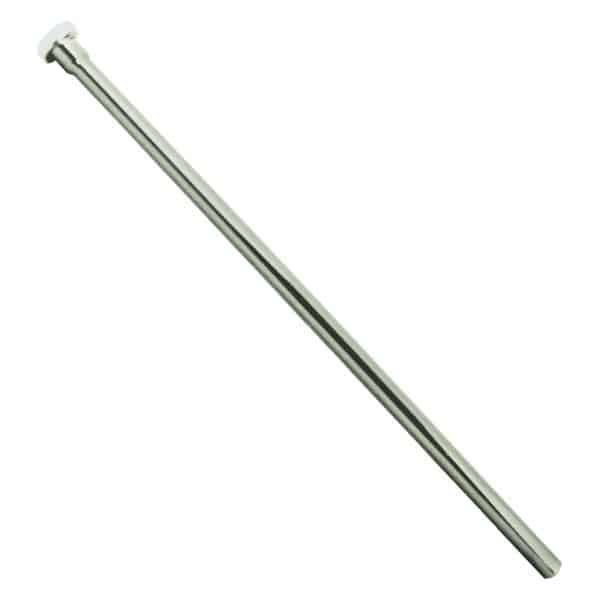 3/8" x 12" Brass Flat Head Toilet Riser Supply Line