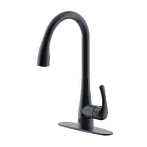 Dual Sensor-Touchless Motion Sensor Control Kitchen Faucet with Pull Down Sprayer Head