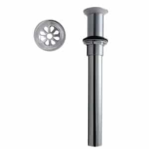 High-Flow Lavatory Drain Without Overflow Holes-Exposed