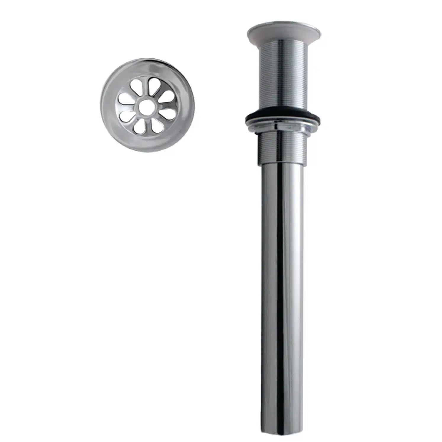 High-Flow Lavatory Drain Without Overflow Holes-Exposed