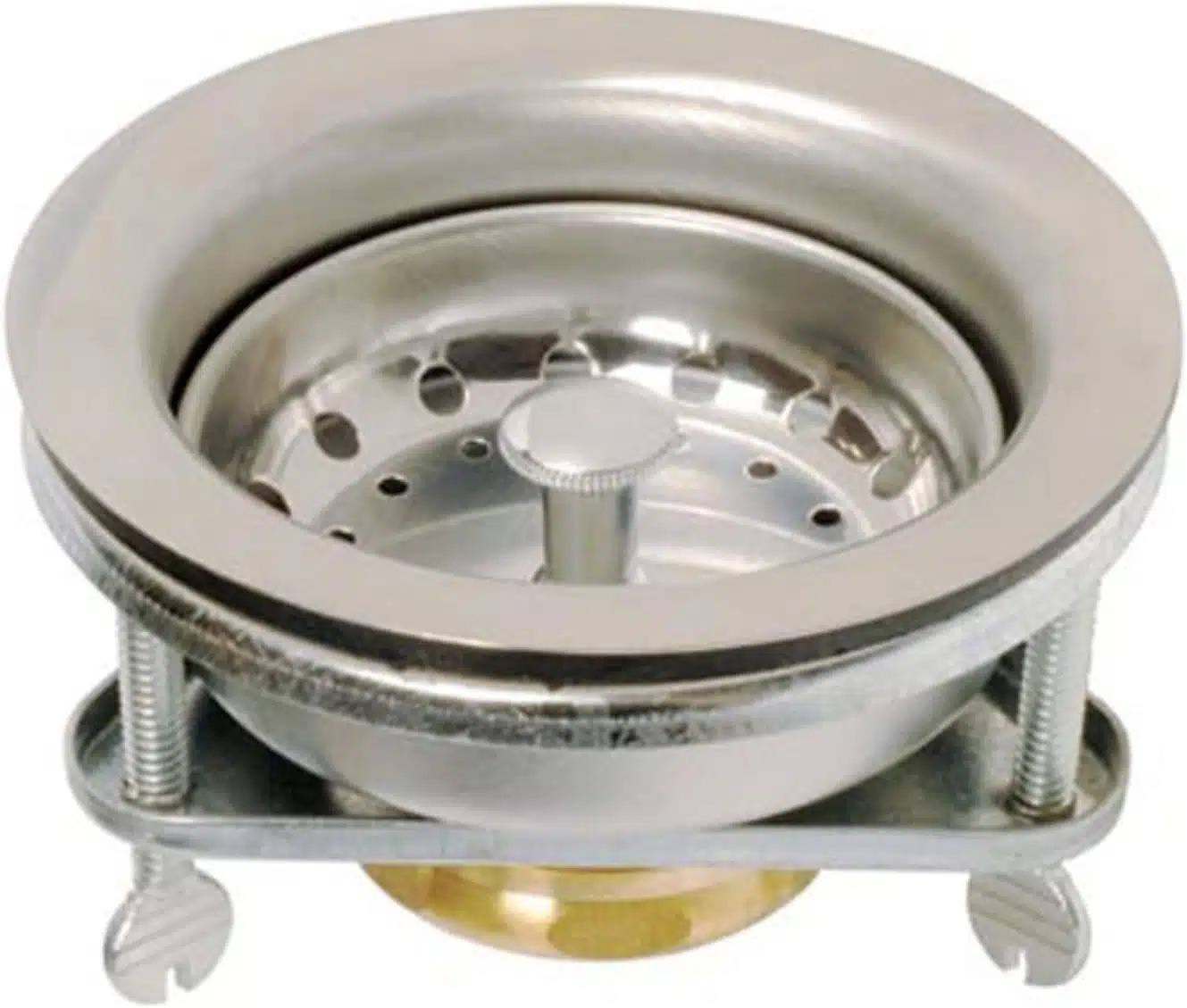 Easy Connect Stainless Steel Kitchen Basket Strainer - Image 2