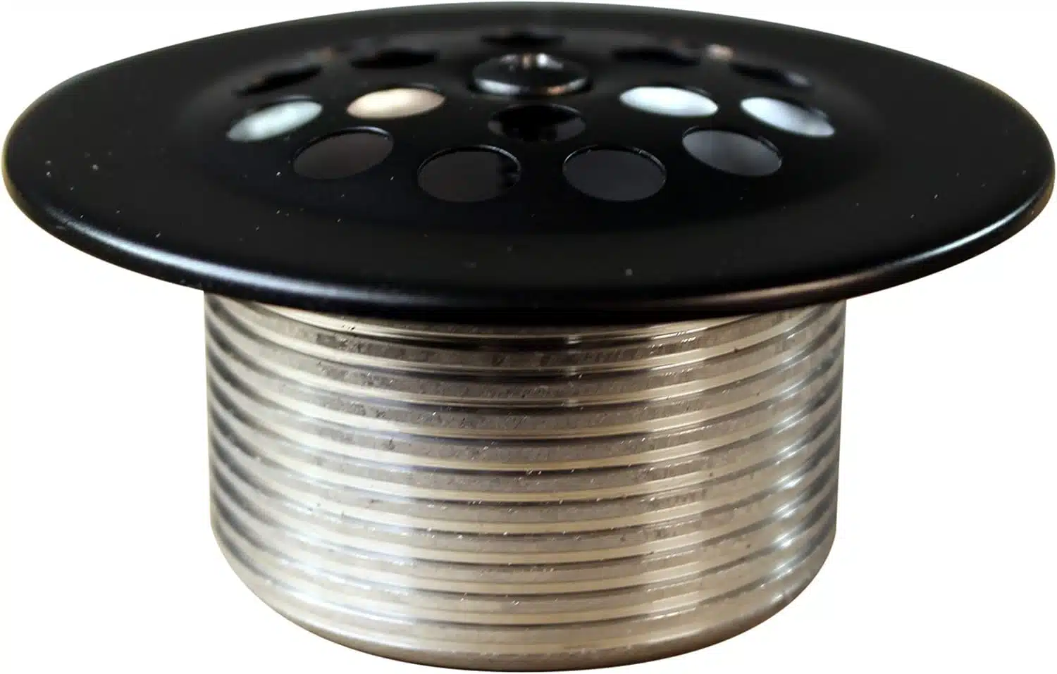 1-1/2” Bath Drain with Grid and Screw, Oil Rubbed Bronze - Image 4