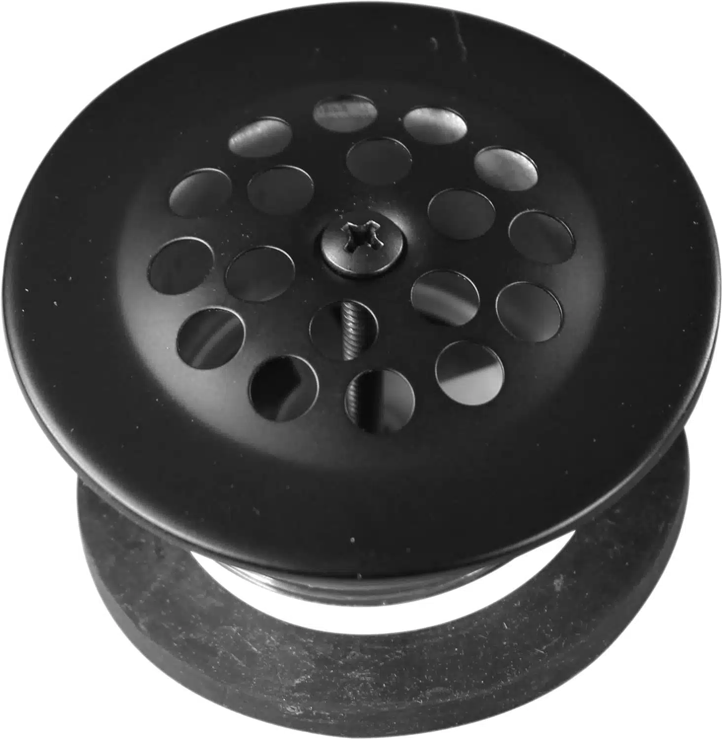 14" Bath Waste & Overflow Assembly with Trip Lever and Beehive Strainer Drain - Image 10
