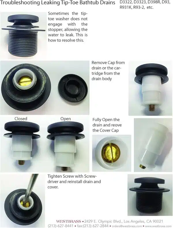 Tip Toe Sch. 40 PVC Plumber's Pack with Two-Hole Elbow – Westbrass