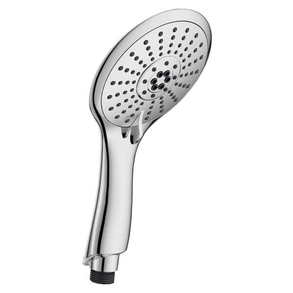 5" Round Thin 5-Function Adjustable Spray Hand Shower