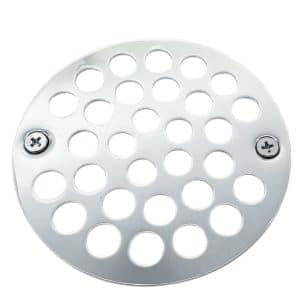 4" O.D. Sold Brass Shower Strainer Cover