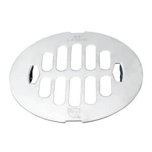 4-1/4" OD Snap-in Shower Drain Strainer