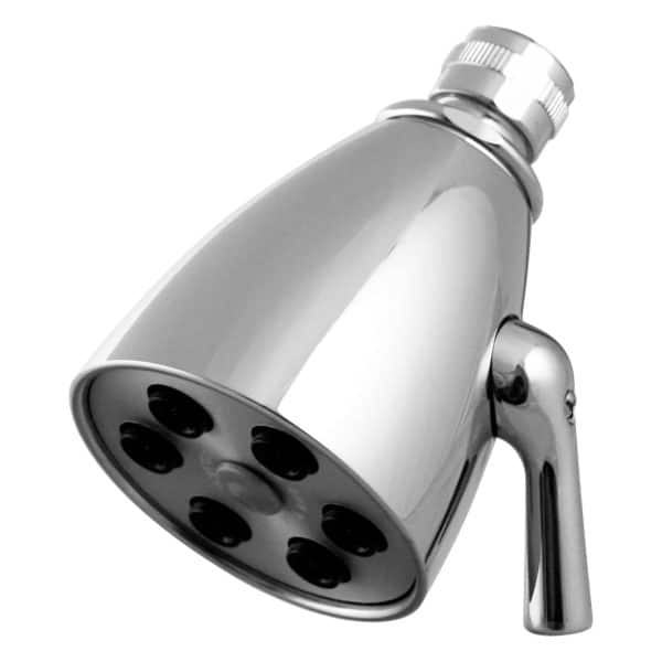 2-1/4" Brass 6-Jet Adjustable Shower Head