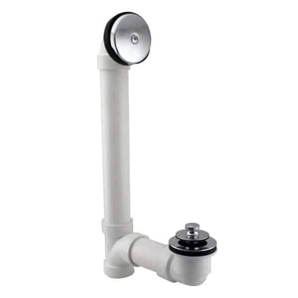 Pull & Drain Sch. 40 PVC Bath Waste with One-Hole Top Elbow