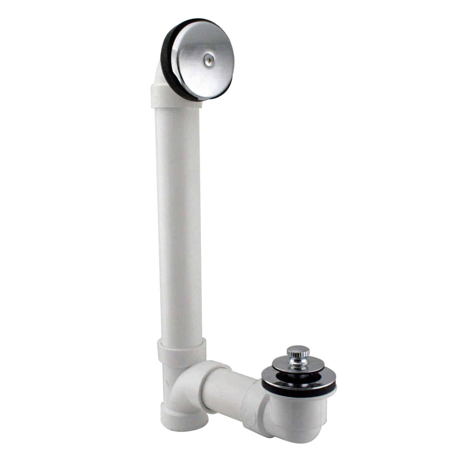 Pull & Drain Sch. 40 PVC Bath Waste with One-Hole Top Elbow