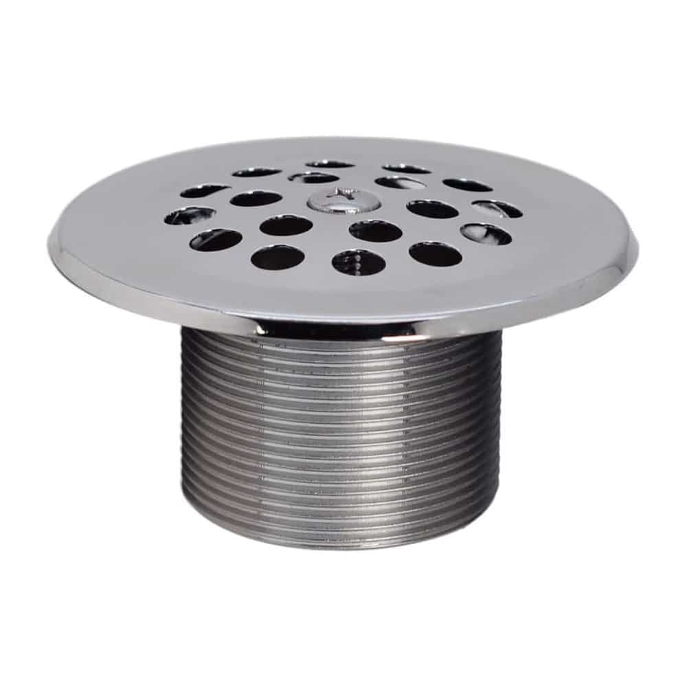 1-3/8” Bath Drain with Grid and Screw