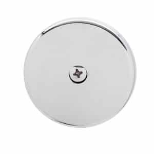 3-1/8" Single Hole Overflow Face Plate and Screw