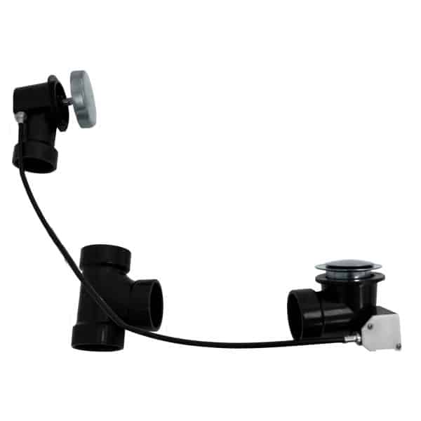 Sch. 40 ABS 27 in. Cable Drive Bath Waste
