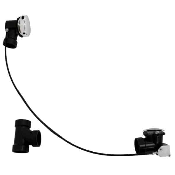 Sch. 40 ABS 35 in. Cable Drive Bath Waste