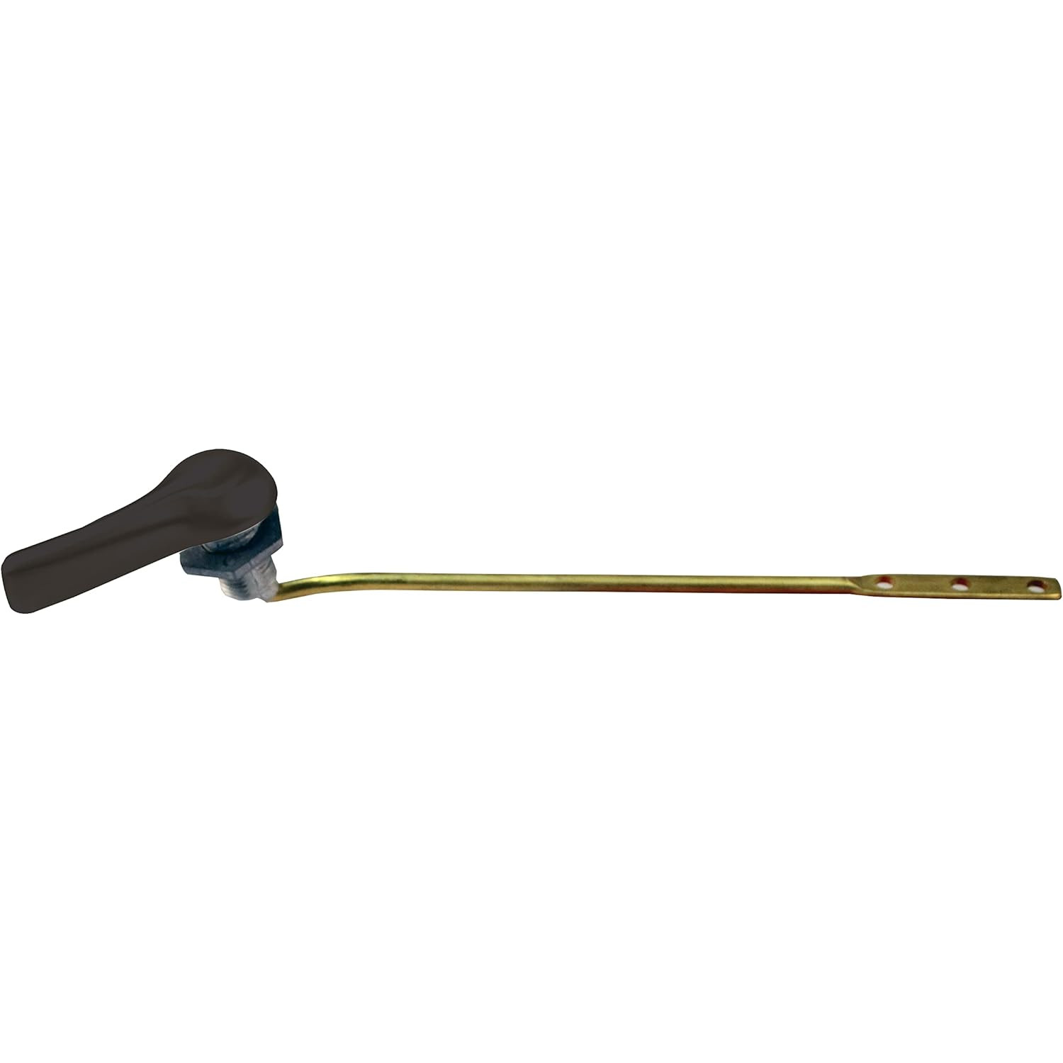 Front Mount Toilet Tank Lever Handle with Adjustable Bendable Perfect Fit Arm