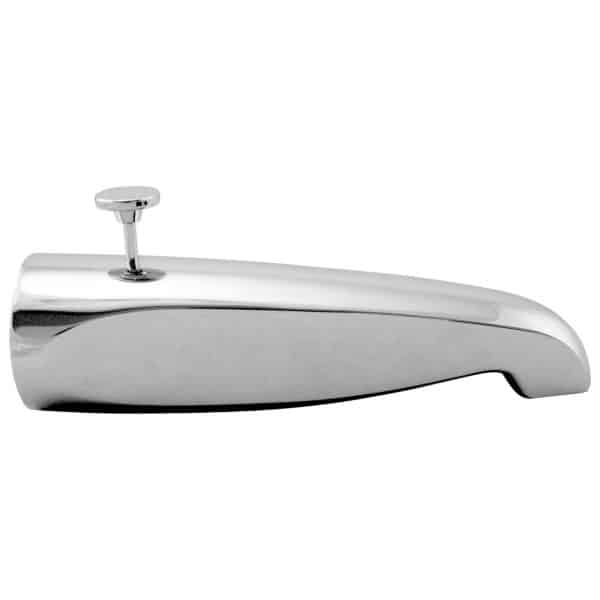 8-1/2" Reach Wall Mount Tub Spout with Rear Diverter
