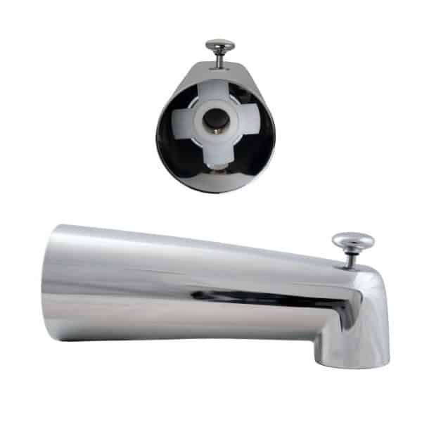 7" Reach Wall Mount Tub Spout for Copper Pipe