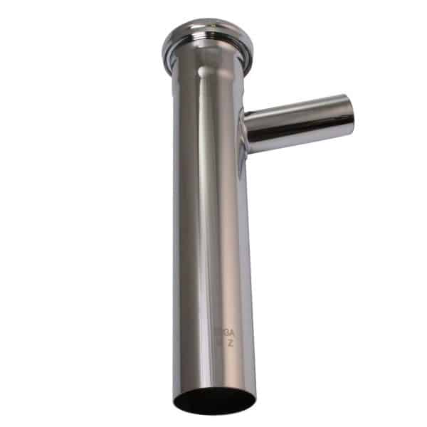 Slip-Joint Wye with 7/8 in. Branch Unfinished Brass 1-1/2 x 1-1/2 in