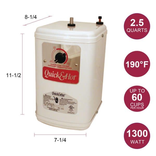 Quick Heating Tank - Enameled - Shock Block - Image 2