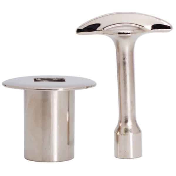 3/4" NPSM Gas Fire Pit and Fireplace Log Lighter Key Valve Trim Kit