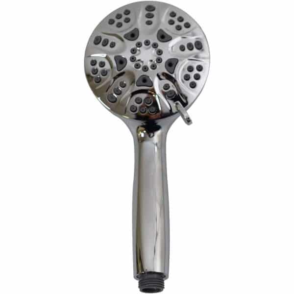 6 Function Shower Kit With Drill Free Adjustable Shower Bar - Image 3