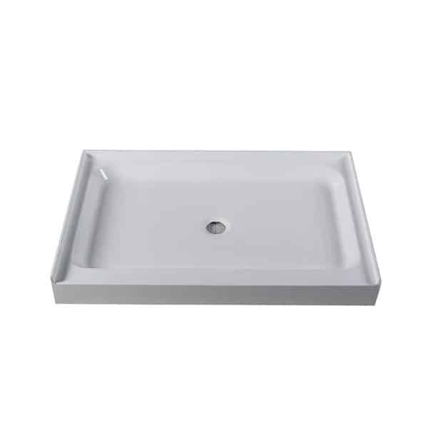 48” X 36” 3-Wall Shower Pan (Pan Only)