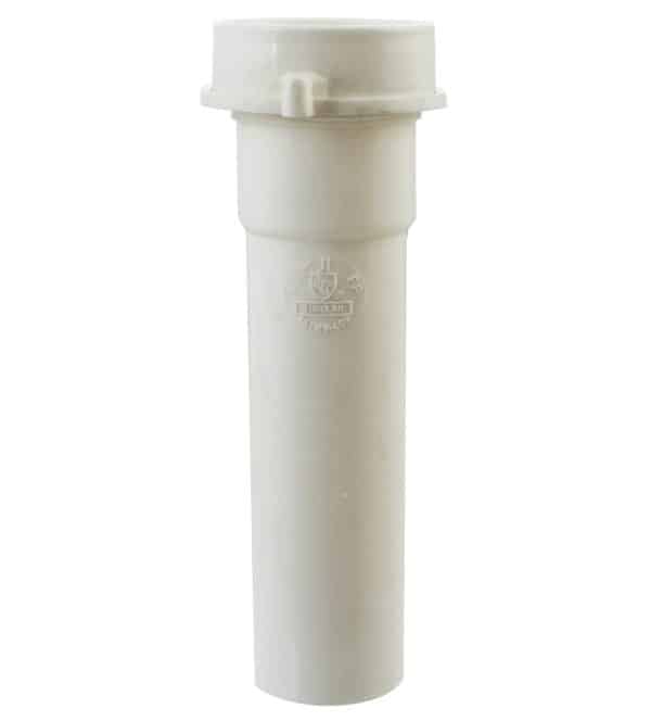 1-1/2” White Bath Waste Extension Tube